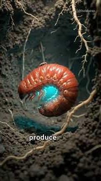 El nematodo que mata larvas y las deja brillando bajo tierra