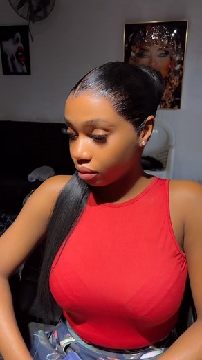 Frontal ponytail ❤️ #CapCut #CapCut #fyp #goviral #revamping #hairstylist #oshodihairstylist #viralvideo #trending #makkycruz #frontalinstall #frontalgaming #fypシ゚viral #beautiful