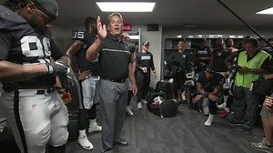 430K views · 3.9K shares | “At the end of the day, what you really want is to come out of here with a big victory and you did...congratulations." Check out Jack Del Rio in the locker room postgame: | Las Vegas Raiders | Facebook
