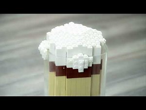 Cooking with LEGO: Macchiato | Lego Cooking Food ASMR