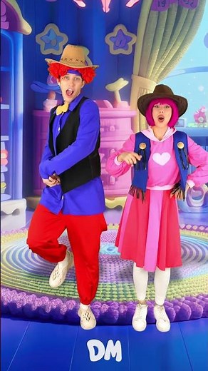 The Cowboy Dance 🤠 | ‪@dominoki‬ #kidssongs