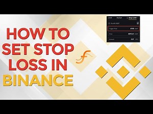 How to Set Stop Loss in Binance 2024 | Binance Stop Limit Order Tutorial