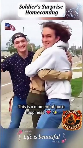 👏🫡❤️ Soldier’s surprise homecoming