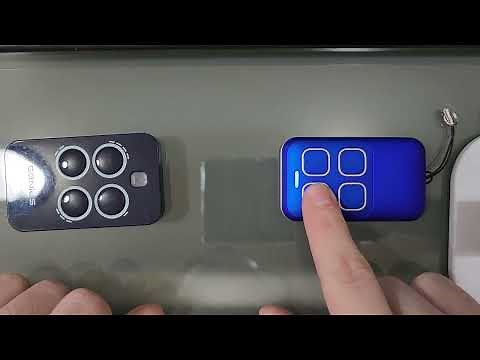 Copiado adecuado de control original Genius Echo TX4 a Control Clonador Multifrecuencia