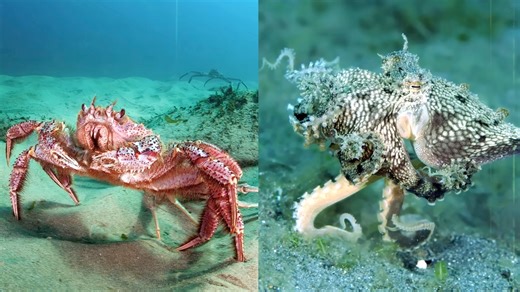 The Incredible Camouflaging Abilities of the Aptly Named Mimic Octopus