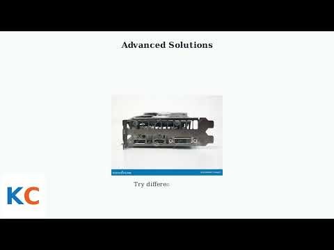 How to Fix Alienware Monitor Not Detecting DisplayPort – Cable/Port Version