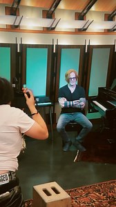 Behind the scenes of my interview with @synth_history a few months back. The full interview is now available on their website if you’d like to take a look. Thank you @ambarbecutie for the photos and @danz_cm for the interview! | Danny Elfman