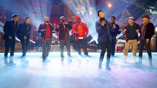 Go Behind the Scenes of ‘A Very Boy Band Holiday’ With Joey Fatone, Drew Lachey and More (Exclusive)