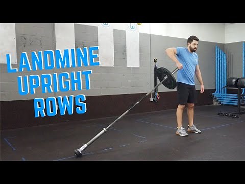 Landmine Upright Row