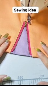 tips and how to process making zipper in simple ways #creativeandtips #sewingtutorial #sewingtips #sewingproject | Creative and tips
