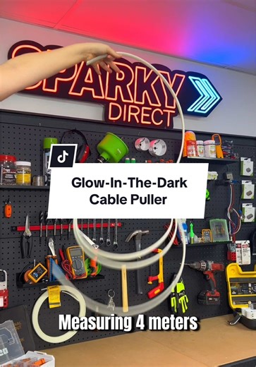 Glow in the Dark Cable Puller for Electricians