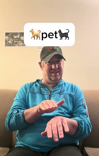 ASL sign for pet / Learn ASL