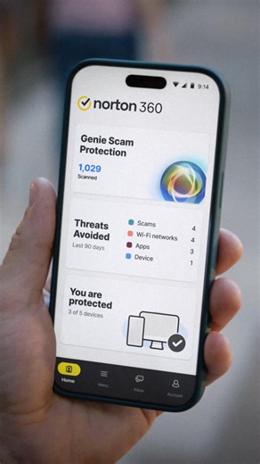 Norton 360. Our all-in-one protection ️ Genie AI scam detection ️ Real-time device protection | Norton | Facebook