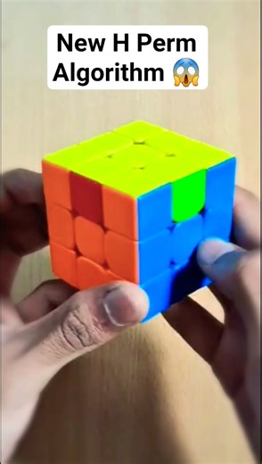HOW TO SOLVE H PERM 🤔 ? || #rubikscube #cubingskills #shortsfeed #shorts