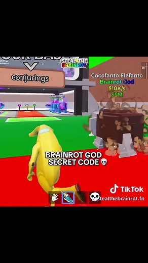 Cómo utilizar comandos en Roba Un Brainrot
