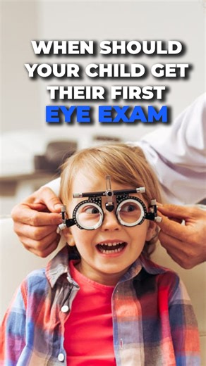 💙 Don't wait to protect those little eyes! Dr. Lu explains the perfect timing for your child’s first eye exam. 👓✨ | Beach Eye Medical Group