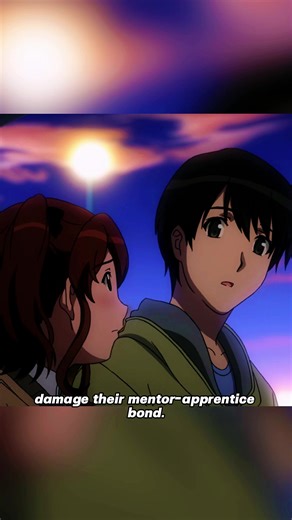 After so many days of guidance, the two finally realized each other's feelings.#anime #tiktok #animetiktok #animeedit