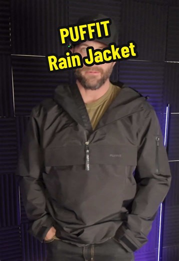 Replying to @Tristan Rain or shine, this PUFFIT STM-TEX hooded jacket is awesome. Waterproof, windproof, and clean enough for daily commute or outdoor runs. Solid pickup at this price. #PUFFIT #RainJacket #MensStyle #OutdoorGear #Streetwear