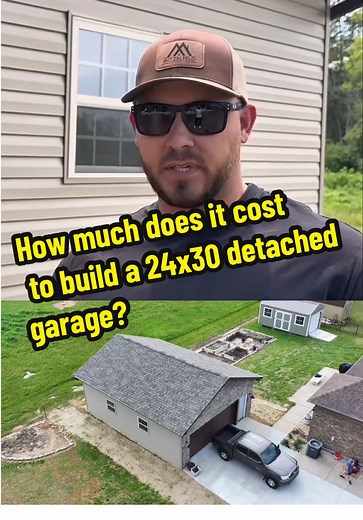 Cost to Build a 24x30 Detached Garage Explained