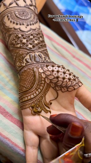 1K views · 39 reactions | ✨Bridal mehandi starting from 1999/- for...