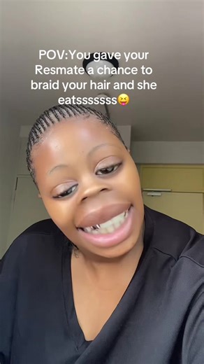 Girl did her thing🌸#khidowaspu #hairstyle #cornrows #straightcornrows #uni