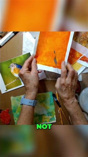 Hand-Tearing Paper: Feathery Edges Tutorial & Tips #shorts
