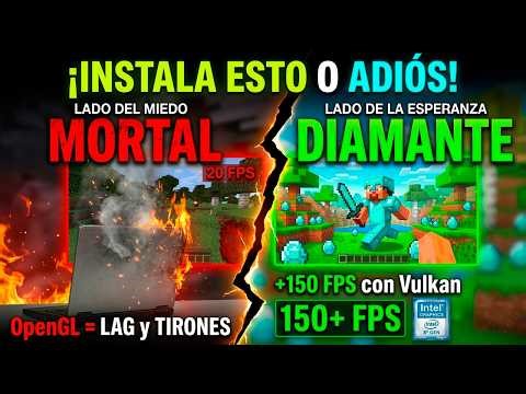 How to install Vulkan on Minecraft | Old PC! Don't play without this! 😱