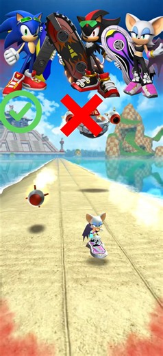 Sonic Dash 2026 - Rider Sonic vs Rider Shadow vs Rider Rouge