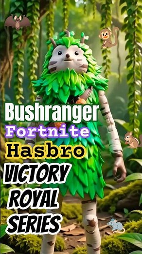 🫵 🌳 I REMIXED HASBRO 6" | (BUSHRANGER) | FORTNITE | Victory Royal Series | Action Figure | Hasbro