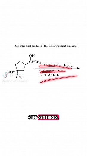Quick Organic Chemistry Synthesis Practice