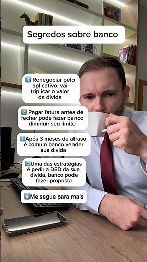 Segredos sobre banco