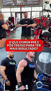 🚨 O QUE COMER PRÉ E PÓS TREINO PARA TER MAIS RESULTADO? Siga nossa página para mais dicas fitness sobre musculação, dieta, treino, vida saudável e muito mais. 👉 Cupom na Growth: TRECHOSMAROMBA 🔥 Siga nossa página para mais dicas: @canaltrechosmaromba @canaltrechosmaromba @canaltrechosmaromba ✔️ Mestres do vídeo: @renato_cariani @juliobalestrinoficial Esquece essa história de refeição pré-treino e pós-treino, amigão, porque pra você isso não vai mudar nada. Você ainda tá num jogo em que tem di
