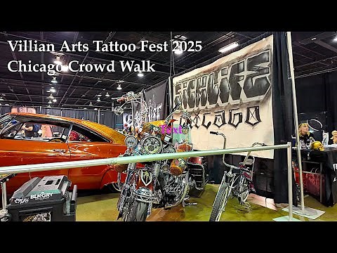 Chicago Villain Arts Tattoo Fest 2025 Crowd Walk