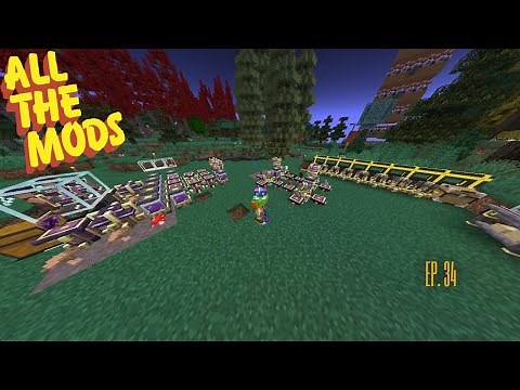 Automating the Enchanting Apparatus and Imbuement Chamber with Modular Routers! [AllTheMods10–EP.34]