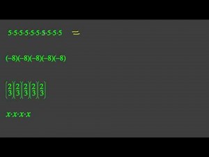 mathtalk: expanded and exponential form