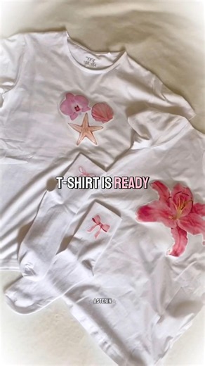 How to make DIY GRAPHIC T SHIRTS at home (EASIEST TUTORIAL) || #fashion #diy #fyp #shorts