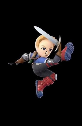 Super Smash Bros 4 Mii Fighters and Super Smash Bros Ultimate Mii Fighters video maker