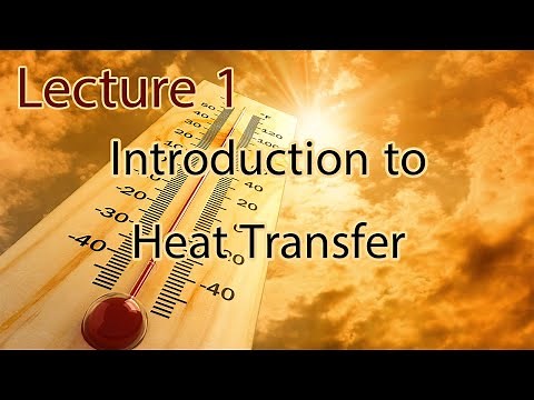 شرح مادة Heat Transfer Chapter 1 – Lecture 1 Introduction to Heat Transfer