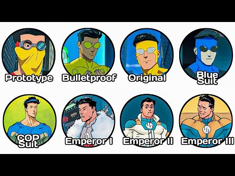 Every Invincible Suit/Costume Explained In 7 Minutes