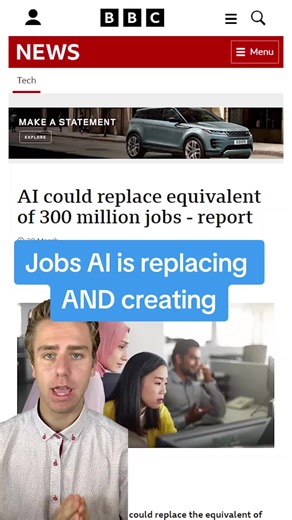 What jobs is AI creating and eliminating? How can you position yourself for new skills and job opportunities? #learnai #aijobs #aiusecases #ai #promptengineeringai