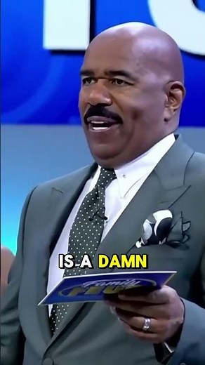 Steve Harvey Shows No MERCY #familyfeud #shorts #steveharvey