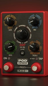 The new Line 6 POD Express . . . with an ultra-portable design that can go anywhere you go! 🎵 Learn more 👉 https://bit.ly/3uSJjiJ | Sweetwater