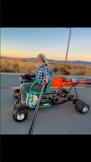 The Old Man Who Rides Jet Engines