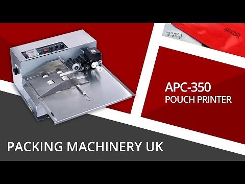 APC-350 | Automatic Pouch Printer | June 2018