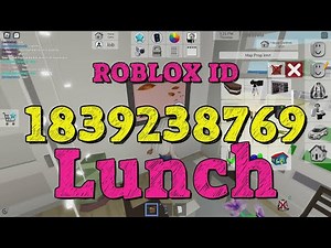 LUNCH Roblox Song Codes