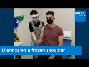 Diagnosing a frozen shoulder: passive external rotation | Bupa Health