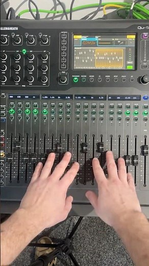 QU5 Tips - Graphic EQ Fader Flip Allen and Heath Basics