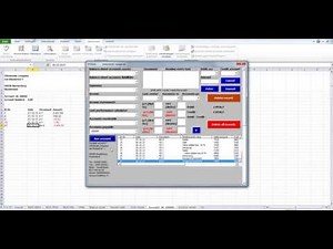 Accounting program based on an Excel file VBA programming. Outgoing payment.
