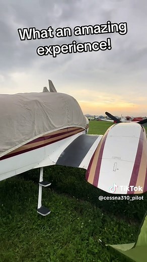 Cessna 310 pilot on TikTok