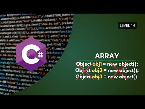 Tutorial c# - Gestire più oggetti ed elementi con le Array